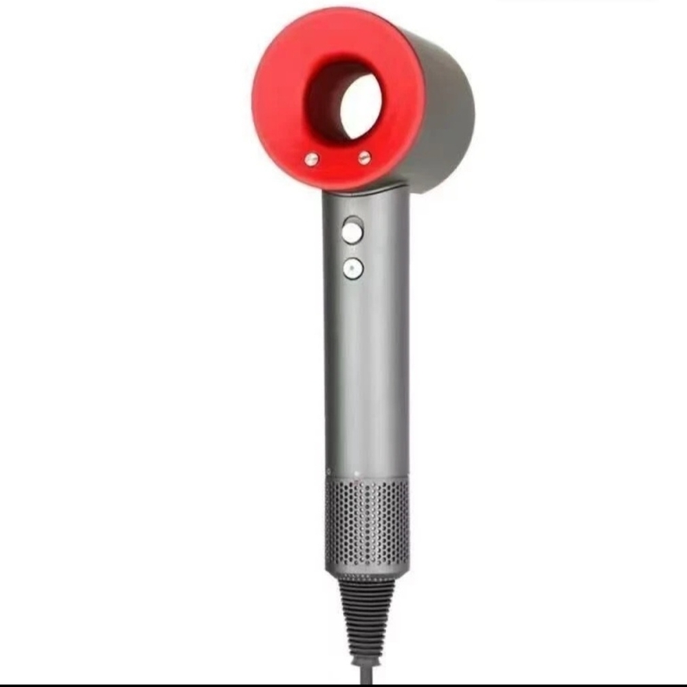 Supersonic Hair Dryer - Red and Gray